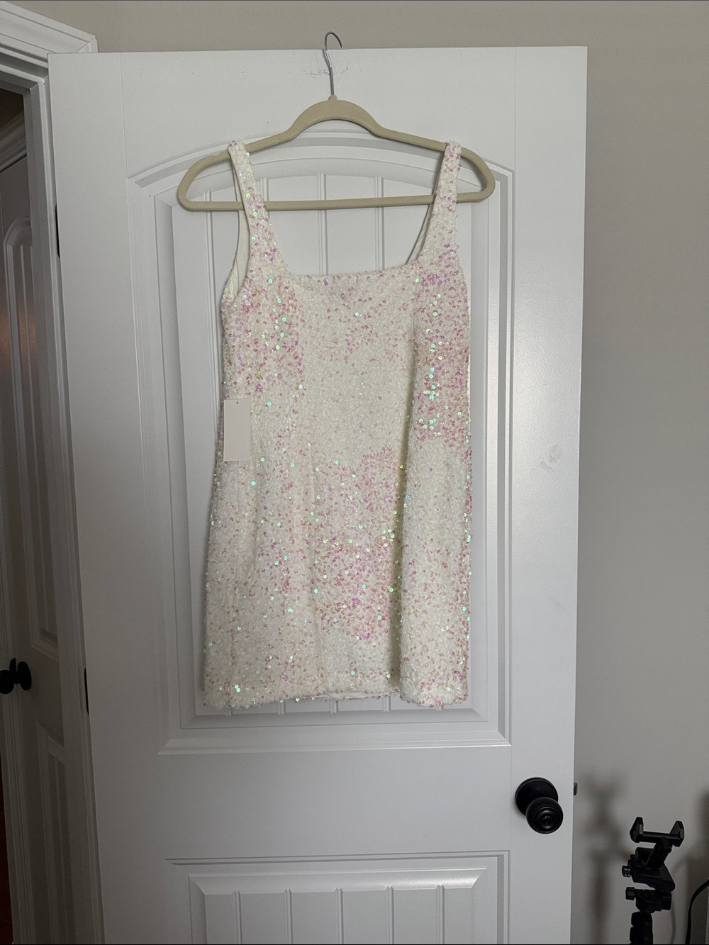 Show Me Your Mumu white Sequin Dress - Picture 4 of 5